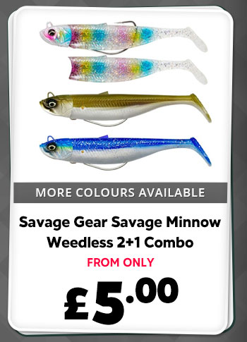 Savage Gear Savage Minnow Weedless 2+1 Combo