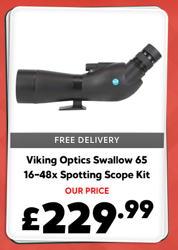 Viking Optics Swallow 65 16-48x Spotting Scope Kit