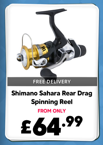 Shimano Sahara Rear Drag Spinning Reel