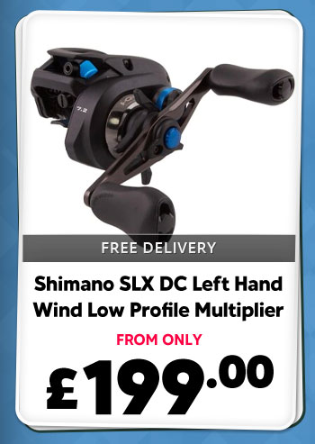 Shimano SLX DC Left Hand Wind Low Profile Multiplier
