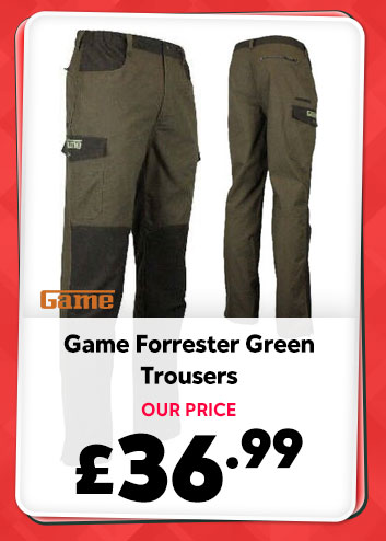 Game Forrester Green Trousers