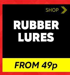 Rubber Lures from £0.49
