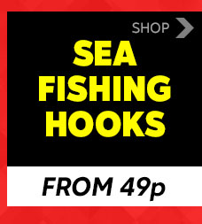 Sea Fishing Hooks from £0.50