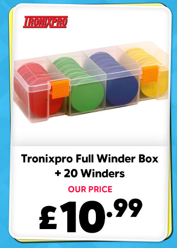 Tronixpro Full Winder Box + 20 Winders