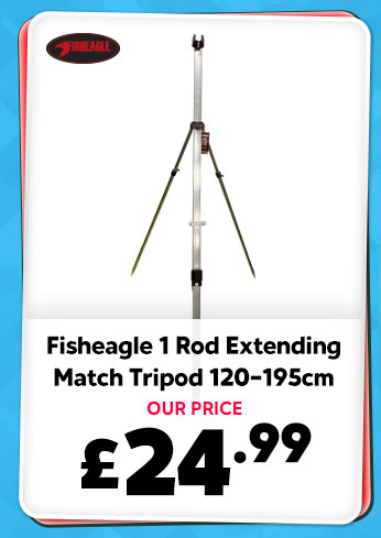 Fisheagle 1 Rod Extending Match Tripod 120-195cm