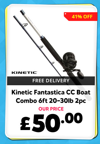 Kinetic Fantastica CC Boat Combo 6ft 20-30lb 2pc