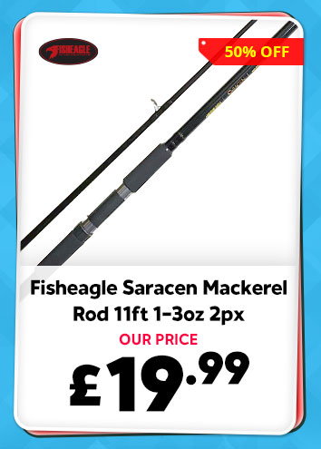 Fisheagle Saracen Mackerel Rod 11ft 1-3oz 2px