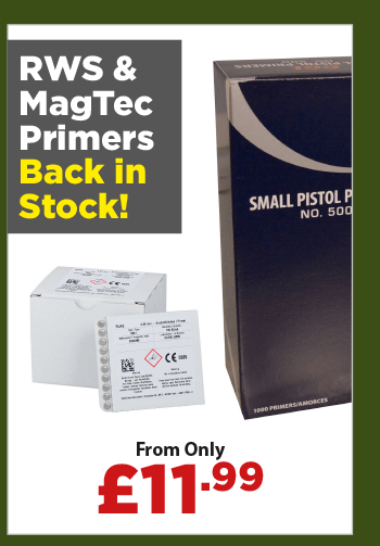 RWS and Magtec Primers Back in STock