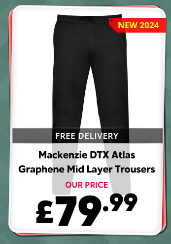 Mackenzie DTX Atlas Graphene Mid Layer Trousers Graphene Grey