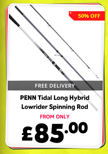 PENN Tidal Long Hybrid Lowrider Spinning Rod