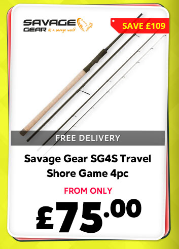 Savage Gear SG4S Travel Shore Game 4pc