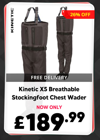 Kinetic X5 Breathable Stockingfoot Chest Wader