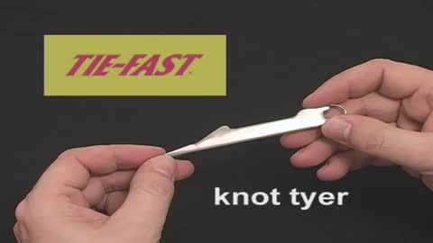 Tie Fast Knot Tying Tool - Standard Size – Glasgow Angling Centre